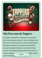 2de kaart gratis-Toppers in Rotterdam AHOY, 22 december 2025, Twee personen