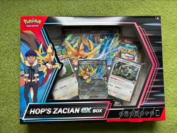 Pokemon Hop’s Zacian EX Box beschikbaar voor biedingen