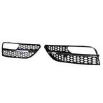 Honingraat Grill Mistlampen Chrome Glans Zwart Voor Audi A3, Ophalen of Verzenden, Automotive Parts, A.parts@hotmail.nl, Trasmolenlaan 12 3447 GZ Woerden
