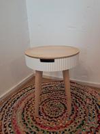 Side table with interior compartment, Ophalen, Gebruikt