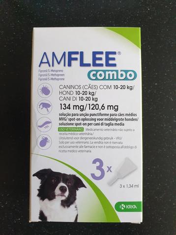 4 dozen Amflee Spot On Anti Vlooien en Teken Druppels Hond  beschikbaar voor biedingen