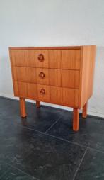 Prachtige retro vintage ladekast kast, Ophalen, Gebruikt, 50 tot 100 cm, 3 of 4 laden