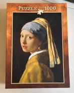 Puzzel Vermeer Meisje met de parel, Gebruikt, Ophalen of Verzenden
