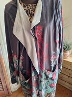 Suedine vest xl xxl grijs, Ophalen of Verzenden, Zo goed als nieuw, Maat 46/48 (XL) of groter, Grijs