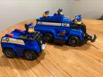 Paw patrol wagens Chase en veel andere figuren, Kinderen en Baby's, Speelgoed | Speelgoedvoertuigen, Ophalen of Verzenden, Zo goed als nieuw