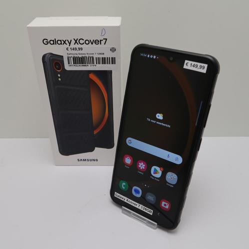 Samsung Galaxy Xcover 7 128GB Dual Black | Nette Staat, Telecommunicatie, Mobiele telefoons | Samsung, Zo goed als nieuw