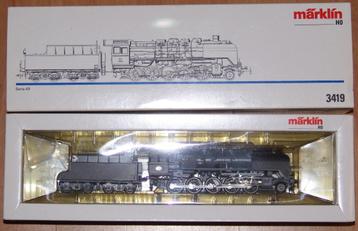 3419 Marklin  NS stoom locomotief beschikbaar voor biedingen