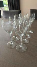Wijn glazen 6 stuks, Ophalen of Verzenden, Zo goed als nieuw, Bierglas