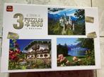3 Legpuzzels van King : 1000 stukjes in seal NIEUW., Hobby en Vrije tijd, Denksport en Puzzels, Ophalen of Verzenden, 500 t/m 1500 stukjes