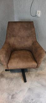 Draai Fauteuil , Taupe, Huis en Inrichting, Fauteuils, Ophalen, Minder dan 75 cm, Zo goed als nieuw, Stof