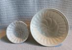 2 oude puddingvormen keramiek, Ophalen of Verzenden