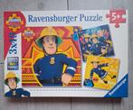 Brandweerman Sam Puzzel 3-in-1, Ophalen of Verzenden, 10 tot 50 stukjes, Zo goed als nieuw, 4 tot 6 jaar