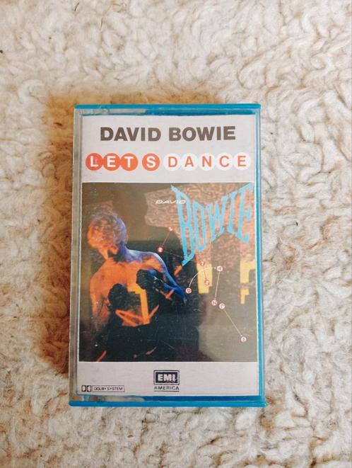 David Bowie Let's Dance, Cd's en Dvd's, Cassettebandjes, Zo goed als nieuw, Origineel, 1 bandje, Ophalen of Verzenden