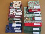 Kerst stofjes om b.v mee te Quilten/ Patchwork/Knutselen, Overige kleuren, Nieuw, Ophalen of Verzenden, 30 tot 120 cm