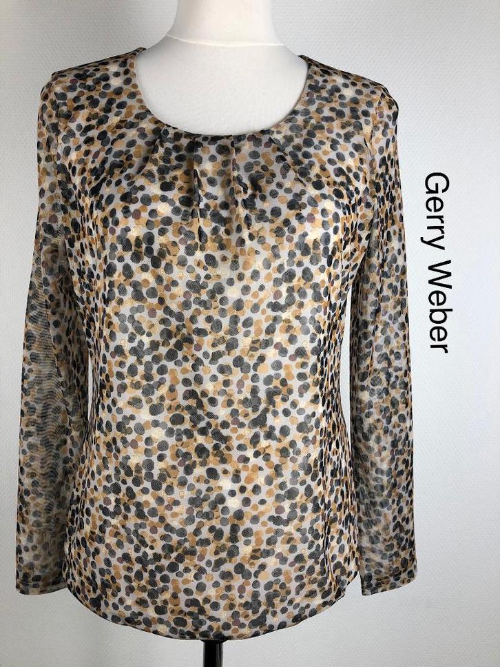 Gerry Weber Longsleeve  (mt: 40) 1,7/7369, Kleding | Dames, Blouses en Tunieken, Zo goed als nieuw, Maat 38/40 (M), Ophalen of Verzenden
