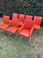 7 Bert Plantagie stoelen, Huis en Inrichting, Stoelen, Gebruikt, Overige kleuren, Ophalen of Verzenden, Metaal