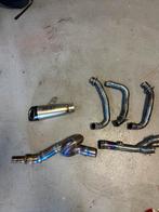 CUSTOM MADE Titanium uitlaat Yamaha MT 09 gen 3, Ophalen, Gebruikt