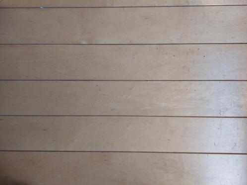 Esdoorn (maple) vloerdelen, 25m2 massieve planken, Doe-het-zelf en Verbouw, Hout en Planken, Gebruikt, Plank, Overige houtsoorten