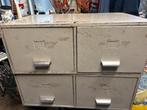 Kast ijzer met Diepe Lade,s ,zeer stevig, Ophalen, Gebruikt