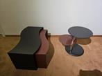 Leolux Terreno Bijzettafels - Model T30 & T90, Ophalen, Overige materialen, Zo goed als nieuw, Modern