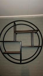 Leuk rond wandrek industriële stijl, Ophalen, Zo goed als nieuw