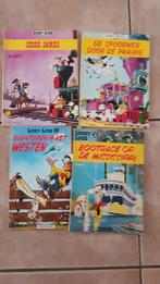 Lucky luck 4 foto.s, Meerdere stripboeken, Ophalen of Verzenden, Gelezen