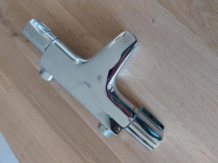 Grohe thermostaatkraan met douchekop, Doe-het-zelf en Verbouw, Sanitair, Zo goed als nieuw, Kraan, Ophalen of Verzenden