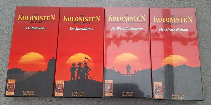 Kolonisten van Catan Uitbreidingen - 4 stuks!, Hobby en Vrije tijd, Gezelschapsspellen | Bordspellen, Gebruikt, Drie of vier spelers