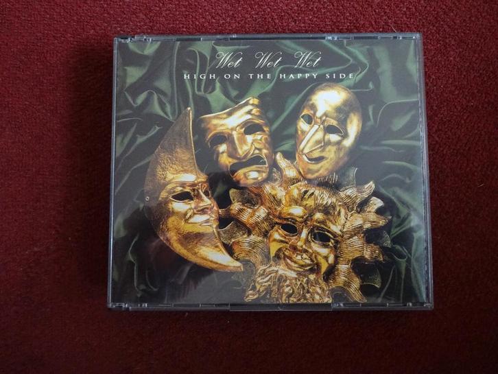 2 CD Wet Wet Wet – High On The Happy Side / Cloak And Dagger, Cd's en Dvd's, Cd's | Rock, Gebruikt, Poprock, Ophalen of Verzenden