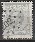 puntstempel 202 op NVPH 22, Verzenden, T/m 1940, Gestempeld