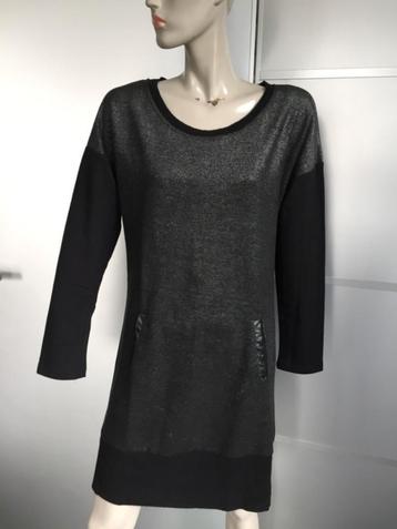 B193 AIRFIELD  lange trui zwart Maat XS/S=34/36 jurk beschikbaar voor biedingen