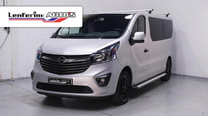 Opel Vivaro 1.6 CDTI 125 pk L2 Dubbel Cabine Navi, Camera 5-, Auto's, Bestelauto's, Bedrijf, Te koop, ABS, Achteruitrijcamera