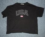 Zwart T-shirt, America Today, mt L, zgan, Zwart, Maat 42/44 (L), Ophalen of Verzenden, Zo goed als nieuw