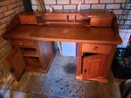 Houten bureau, Huis en Inrichting, Ophalen, Gebruikt