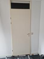 drie opdek deuren, moet weg!!, Doe-het-zelf en Verbouw, Deuren en Horren, Gebruikt, 80 tot 100 cm, Binnendeur, 200 tot 215 cm
