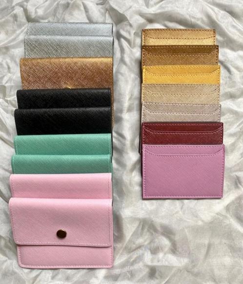 Partij portemonnee en pasjes houder 16 stuks, Sieraden, Tassen en Uiterlijk, Portemonnees, Nieuw, Overige merken, Overige kleuren