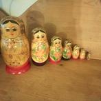 Vintage Russische Matroesjka Poppen - 7 Delig, Antiek en Kunst, Ophalen of Verzenden