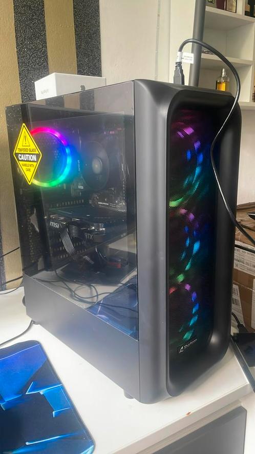 Game PC (RTX 4060TI), Computers en Software, Desktop Pc's, Nieuw, Ophalen