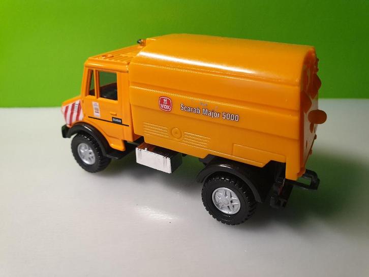 Hongwell - Mercedes Unimog Scarab Major 5000 [oranje] 1/43, Hobby en Vrije tijd, Modelauto's | 1:43, Gebruikt, Auto, Overige merken
