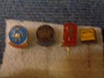 4 Metalen Speldjes., Verzamelen, Speldjes, Pins en Buttons, Ophalen of Verzenden, Zo goed als nieuw, Overige onderwerpen