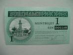 1148. Suriname, 1 dollar 2004 UNC., Verzenden, Zuid-Amerika, Los biljet