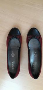 Ara Jenny mt.37,5 d.rood suede m.zwart, Ophalen of Verzenden, Zo goed als nieuw, Rood