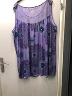 paars tuniek te dragen met mt 54/56, Kleding | Dames, Grote Maten, Verzenden, Nieuw, Paars, Blouse of Tuniek