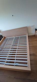 Ikea Malm eiken 180 x 200 te koop., Ophalen, Gebruikt, Tweepersoons, 180 cm