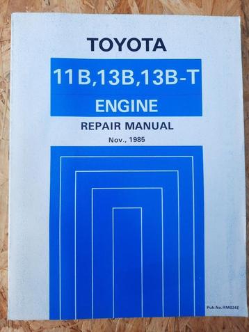 Werkplaatsboek Toyota 11B  13B 13B-T diesel Landcruiser Dyna beschikbaar voor biedingen