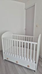 Ikea Babybed Gonatt met lade wit, Kinderen en Baby's, Babywiegjes en Ledikanten, Ophalen, Zo goed als nieuw, Ledikant