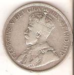 Newfoundland (Canada), 50 cents, 1911, zilver, Postzegels en Munten, Munten | Amerika, Zilver, Ophalen of Verzenden, Losse munt
