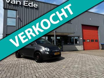 Fiat 500 0.9 TwinAir Blackjack Leder Clima Xenon beschikbaar voor biedingen