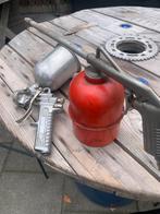Verfspuit +vloeistof spuit, Doe-het-zelf en Verbouw, Compressors, Ophalen of Verzenden, Zo goed als nieuw, 6 tot 10 bar, 200 tot 400 liter/min