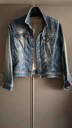 SUPERSTAR mt 44 XL jeans jack spijkerjasje studs zgan, Kleding | Dames, Blauw, Maat 42/44 (L), Ophalen of Verzenden, Zo goed als nieuw